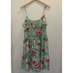 Betsey Johnson Floral Swim Cover Up Size M-L